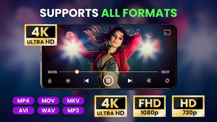 Video Player All Media Player android App screenshot 2